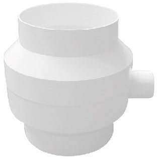 Condensa, raccogli acqua di condensa, diametro 100 mm, bianco