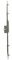 Roto TSL Twinlock Window Lock Rod 22mm Backset Mushroom Cam 800mm