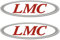 SUPERSTICKI 2 x LMC 50cm x 14,5cm Aufkleber Sticker wohnmobil Camper Wohnwagen Caravan aus Hochleistungsfolie Aufkleber Autoaufklebe