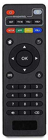 PABREY Télécommande de rechange pour MXQ, MXQ PRO, M8, M8C, M8N, M9C, M10, T95M, T95N T95X T95Z Plus MX9 H96 X96 H96 PRO+ Android TV Box