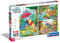 Clementoni 25232 Supercolor Winnie The Pooh – Puzzle 3 x 48 Teile ab 4 Jahren, buntes Kinderpuzzle mit besonderer Leuchtkraft & Farbintensität, Geschicklichkeitsspiel für Kinder