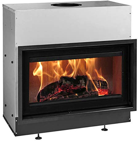 Dovre 01.95506.021 Vista 802C/V2 Kamineinsatz mit Vermiculit-Platten im Brennraum/A+