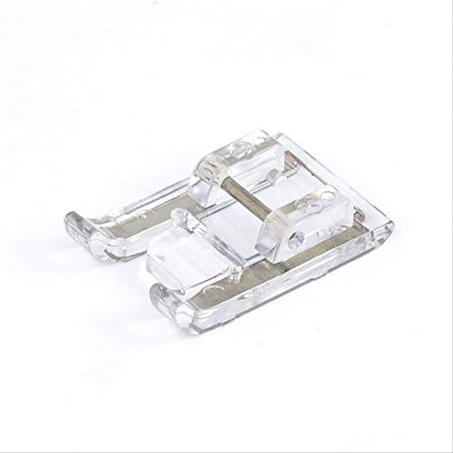 La Canilla ® - Pied de biche en satin pour machines à coudre Alfa Singer Brother Silvercrest pour points décoratifs (Snap-On)