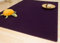 Steffensmeier Kurzflor Teppich Verona Kinderzimmer, sehr strapazierfähig und pflegeleicht, Aubergine, Größe: 80x150 cm