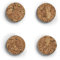 Zeller 11218 Magnet-Set Kork, 4-TLG., Kork, ca. Ø 2,8 x 0,3 cm