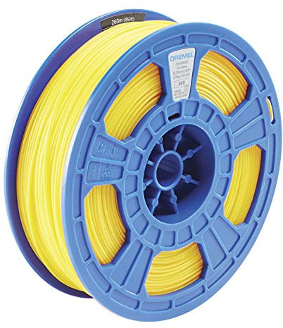 Dremel 3D PLA Filament 1,75mm für 3D Drucker in Gelb, Vorteilspack 750g