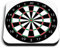 1 x Square MDF Fridge Magnet - Dart Board Darts Game 4643