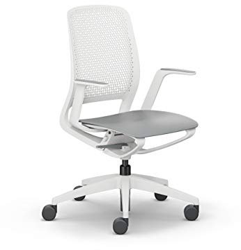 Sedus se:Motion em-801, Bürostuhl, Home-Office Edition, individuell anpassbar, Gestell: Lichtgrau, Ohne Polsterung