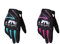Scoyco Woman Motorradhandschuhe Touchscreen-Rüstung Atmungsaktive Damenhandschuhe Anti-Rutsch-MBX/MTB/ATV Sport Pink Fahrradhandschuhe (BLAU, M)
