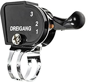 Fahrrad Klickschalter Schalthebel 3-Fach Shifter kompatibel zu SRAM T3 Torpedo Sachs 22,2 mm