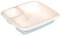 500 Bio Snackschalen mit Soßenfach Dipschalen Nacho Pommes Chips Tray weiß Bagasse/Zuckerrohr 500+80ml - Inkl. VerpG in D