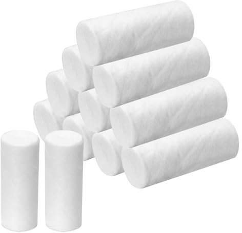 Lot de 6 rouleaux de rembourrage doux sous plâtre utilisés avec du tissu de plâtre, pour Halloween, fabrication de masques, projets artistiques et travaux manuels
