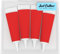 JUST CUTTERS Pack of 4 x 19g Writing Icing Tubes | Ready To Use | Instant Icing Pens for Writing, Drawing & Personalising Cakes, Biscuits & Baking (Red)