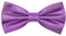 Ladeheid Elegante Herren Fliege - Hochwertig, Glänzend, Verstellbar, Perfekt für Hochzeit, Party, Büro. Ideal für Männer, Frauen, Teenager BMS (12cm x 6cm, Violett)
