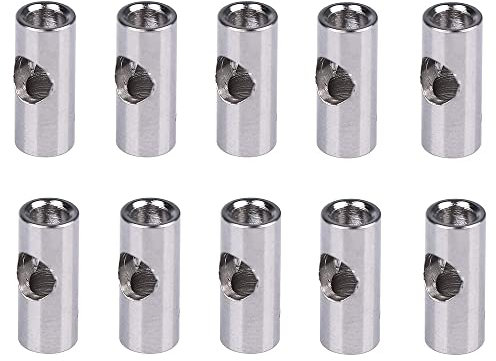 VENEKA 10 StüCke Motor Achse 3,17 Mm auf 5 Mm Welle Adapter HüLse für RC Modell Auto Flugzeug 3650 550 540 Motor