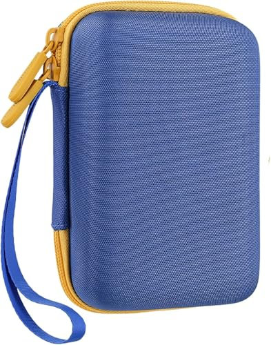 Aenllosi Custodia Dura di Stoccaggio Compatibile con UNO Carte, Portatile Borsa per Carte UNO Flip,Blu (Solo Custodia)