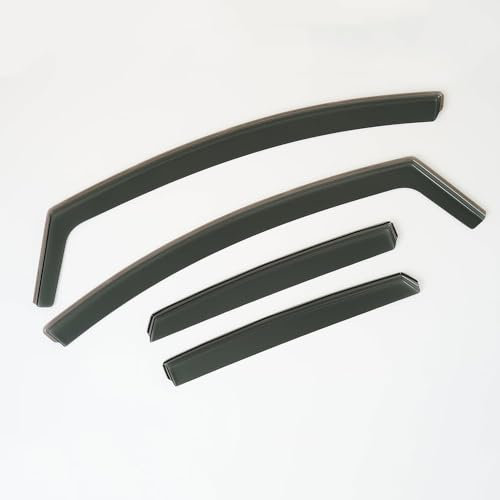 EXOTUF Windabweiser Passend Für VW Golf 7 R GTI GT 2012-2020, Premium Qualität Windabweiser Auto Regenabweiser Regenschutz