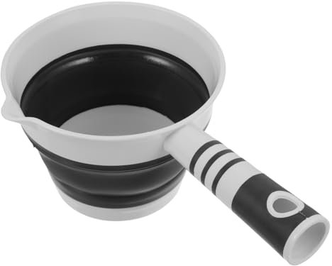 Alipis 1 Pc Mestolo D'acqua Cucchiaio D'acqua Mestolo Per Tazze Da Bagno Misurino Pieghevole Paletta Per Acqua Portatile Da Cucina Vaschetta Per Neonati Portatile Automatico Bere Plastica