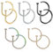 10 Stück Septum Nasenpiercing Ring - Fake Nose Ring für Nase, Helix, Tragus, Lippe, Knorpel