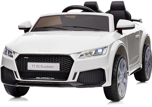 Audi TTRS Kids Electric Car, 24V Ride on Toy Car for Toddlers 2-4 w/Remote