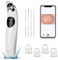 GUPAY Extracteur de points noirs - Aspirateur de pores avec caméra HD 1080p - Aspirateur à vide - Avec 4 têtes d'aspiration - 5 puissances d'aspiration pour l'acné et le nettoyage de la peau du visage