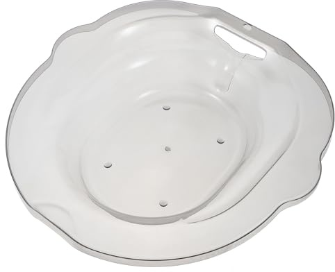 HIAKDOFT Sitzbadbecken aus Bruchsicherem Pp Ergonomisches Hüft Waschbecken für Schwangere und Senioren Sitzbad für Wochenbettpflege und Gynäkologische Reinigung