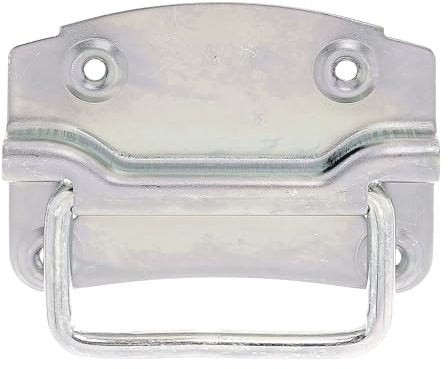 Alberts 347536 Kistengriff | galvanisch verzinkt, dickschichtpassiviert | 120 x 85 mm