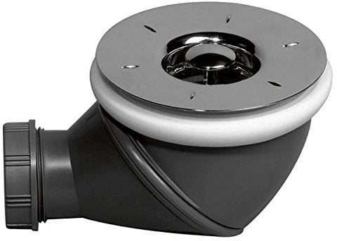Wirquin James Multi Directional Shower Waste Drain 90mm 360 degree High Flow