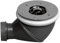Wirquin James Multi Directional Shower Waste Drain 90mm 360 degree High Flow