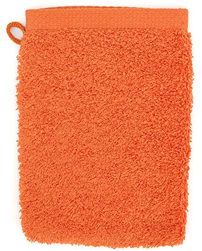 Linnea Gant de Toilette 16x21 cm Pure Orange Butane 550 g/m2