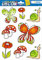 HERMA 15102 Fensterbilder für Kinder, Garten (8 Fensteraufkleber, Folie, matt) selbstklebend, ablösbare Fensterdeko mit Motiven für Mädchen und Jungen, bunt