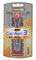 BIC Hybrid 3 Rasierer, 6 Count (2 Pack), Schwarz, Kunststoff, Männlich, Herren, Zeitgenössisch