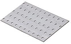 Lochplatte Flachverbinder Holzverbinder Nagelplatte Lochblech Verbinder 20x10cm