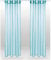 Bestlivings Schlaufenschal Noella, transparenter Dekoschal Voile b 140x l 245 cm 2er Pack, Wohnaccessoire in vielen erhältlich (türkis - Aqua/ohne Raffhalter)