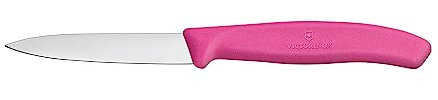 Victorinox 67606L115 Couteau d'office à bout pointu Lame en acier inoxydable 8 cm