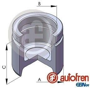 AUTOFREN SEINSA D02563 Bremssattel-Kolben 54mm Stahl