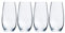 Riedel 'O' Champagne sans pied en verre – Lot de 4