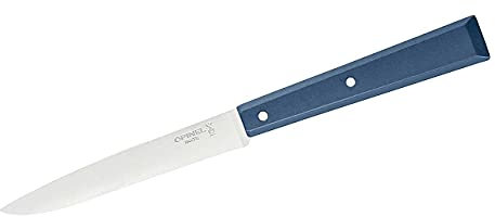 Opinel Bon Appetit Celeste Tafelmesser - Sandvik Stahl 12C27 - rostfrei - blauer Buchenholzgriff