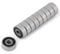 Akozon Kugellager, Präzisionslager 10pcs 623-2RS Prä Geschmierte Doppelte Gummi Versiegelte Stahlminiatur Rillenkugellager 3 * 10 * 4mm