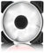 Fractal Design Prisma SL-12 – 120mm Silent Computer Fan - Six white vibrantly coloured LEDs - Optimized for Silent Computing - LLS-Bearings - TripWire Technology - White (Single)