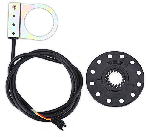pas Sensor,tretlager Sensor ebike,Elektrischer Fahrrad Assistent Sensor E-Bike-Geschwindigkeitssensor Fahrrad Pedal Assistent Sensor 12 Magnete PAS-System Assistent Geschwindigkeitssensor