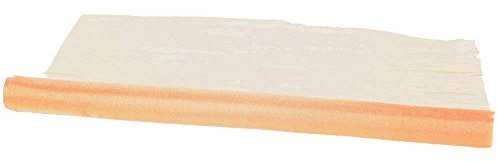 Snow Organza Fabric Material ROLL 29CM x 25M Chair Bows Table Runner Wedding Decor (Peach)