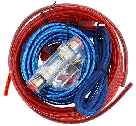 Etopar Car Amplifier Wiring Kit Audio Subwoofer AMP RCA Power Cable AGU FUSE 14 Gauge GA AWG Wire Install Connector Holder Automotive Van