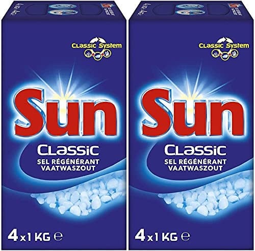 SUN - Sel Regénérant 4Kg - Lot De 2