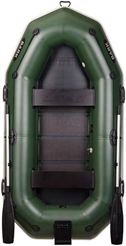 BARK Schlauchboot B-300NP 3,0 m 3 Personen Kajak mit Zelt aus Polyvinyl Chloride (PVC), Grün