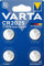 VARTA Lithium-Batterie CR2025 x 4