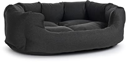 Mypado Fancy Mono Hundebett auch orthopädisch L Standard Schaumstoff Anthrazit