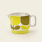 Orla Kiely Block Flower Ochre Milk Jug, 400ml