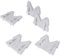 BAUSTER® 5 St. Keil für Äxte und Hämmer, nr.6 (35 mm x 35 mm) Holzkeil Spaltkeil Blockade Hammer Keilabsatz Stahl Hammer Wedges, Hammerkeil-Set 5tlg
