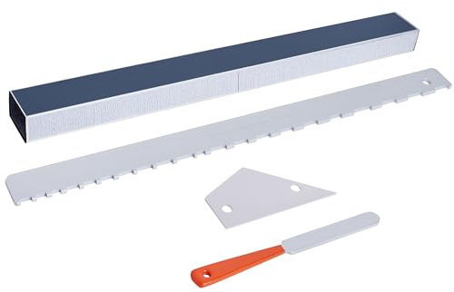 Frautron El kit de herramientas de luthier de guitarra incluye nivelador de trastes de guitarra de 16 pulgadas, nivelador de trastes, lima de coronación de trastes, balancín de traste, herramienta